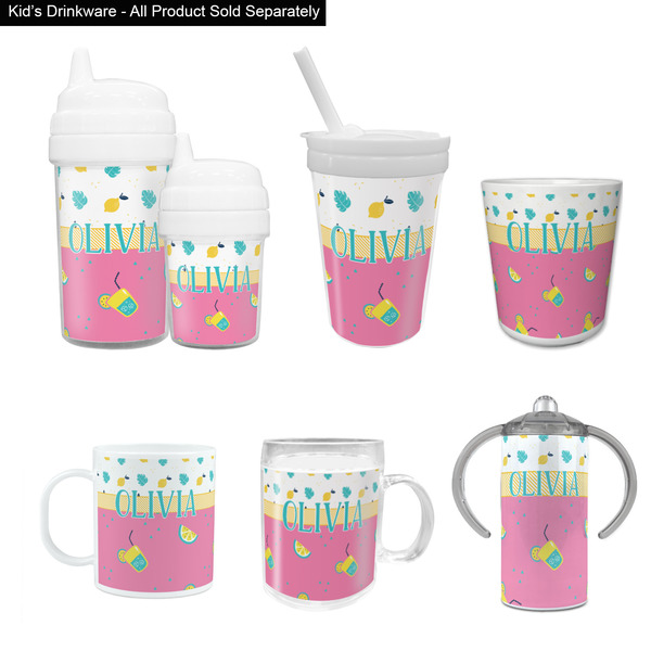 Summer Lemonade Kid's Drinkware - Customized & Personalized