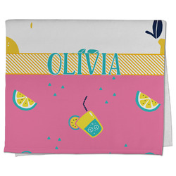 Summer Lemonade Kitchen Towel - Poly Cotton w/ Name or Text