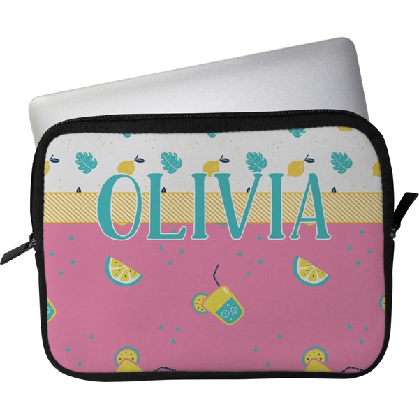 Custom Summer Lemonade Laptop Sleeve / Case - 13" (Personalized)