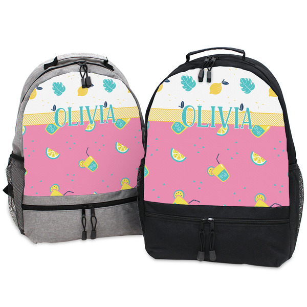 Summer Lemonade Large Backpacks - Both