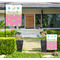 Summer Lemonade Large Garden Flag - Double Sided (Personalized)