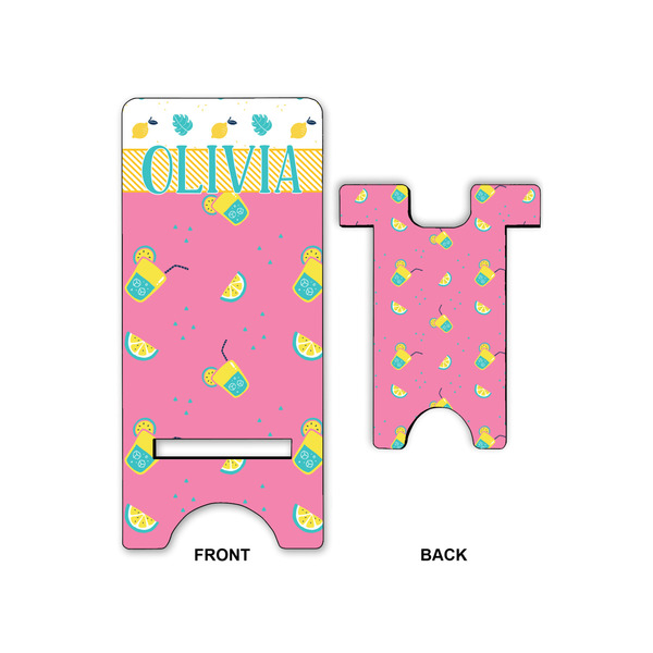 Summer Lemonade Large Phone Stand - Front & Back