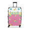 Summer Lemonade Suitcase - 28" Large - Checked w/ Name or Text