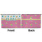 Summer Lemonade Large Zipper Pouch Approval (Front and Back)