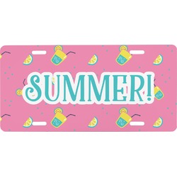 Summer Lemonade Front License Plate (Personalized)
