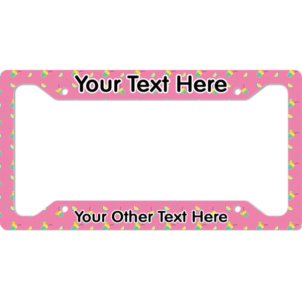 Custom Summer Lemonade License Plate Frame (Personalized)