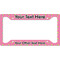 Summer Lemonade License Plate Frame (Personalized)