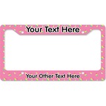 Summer Lemonade License Plate Frame - Style B (Personalized)