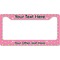 Summer Lemonade License Plate Frame - Style B (Personalized)