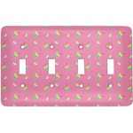 Summer Lemonade Light Switch Cover (4 Toggle Plate)