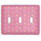 Summer Lemonade Light Switch Covers (3 Toggle Plate)