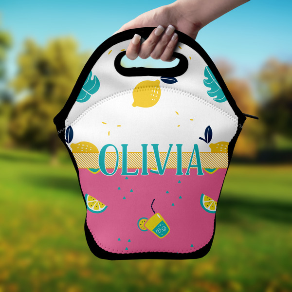 Summer Lemonade Lunch Bag - Hand