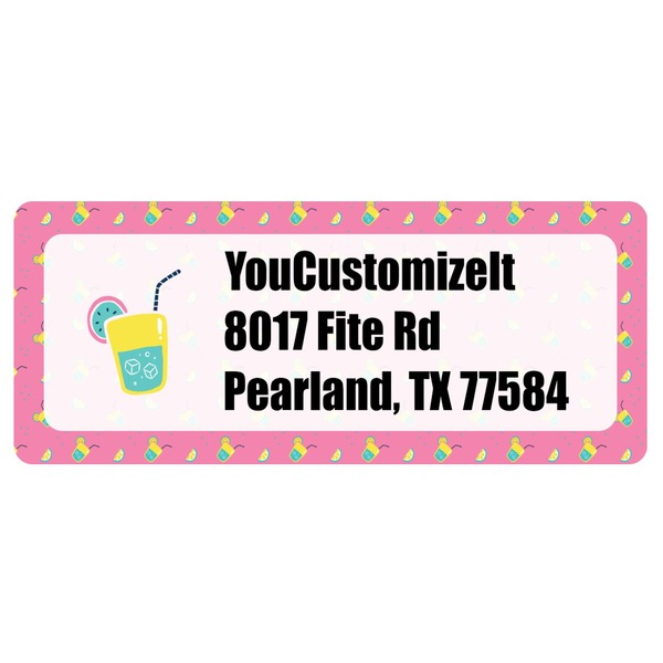 Custom Summer Lemonade Return Address Labels (Personalized)