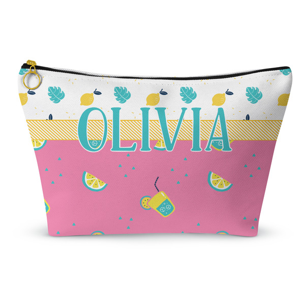 Custom Summer Lemonade Makeup Bag - Small - 8.5"x4.5" (Personalized)
