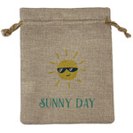 Summer Lemonade Burlap Gift Bag (Personalized)