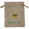 Summer Lemonade Medium Burlap Gift Bag - Front (Personalized)