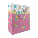 Summer Lemonade Medium Gift Bag (Personalized)