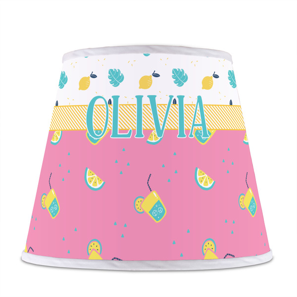 Summer Lemonade Poly Film Empire Lampshade - Front View