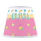 Summer Lemonade Poly Film Empire Lampshade - Front View