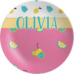 Summer Lemonade Melamine Plate (Personalized)
