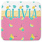 Summer Lemonade Memory Foam Bath Mat - 48"x48" (Personalized)