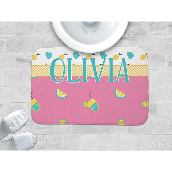 Summer Lemonade Memory Foam Bath Mat - LIFESTYLE 34x21
