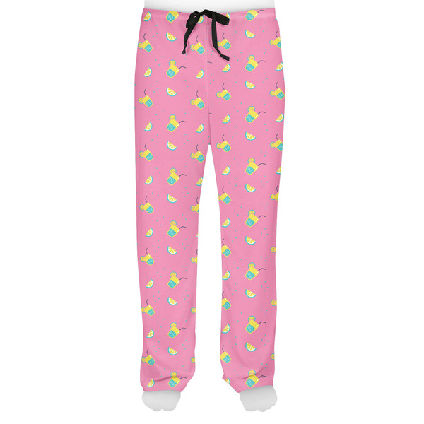 Summer Lemonade Men's Pjs Front - on model
