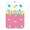 Summer Lemonade Metal Luggage Tag - Front Without Strap
