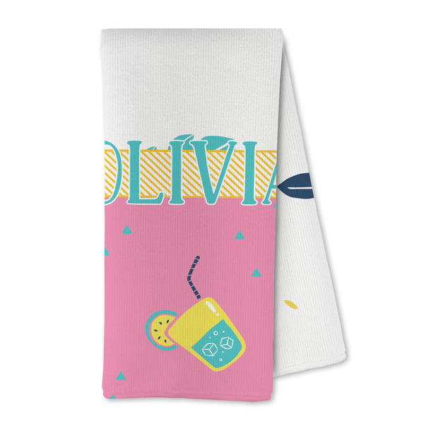 Custom Summer Lemonade Kitchen Towel - Microfiber (Personalized)