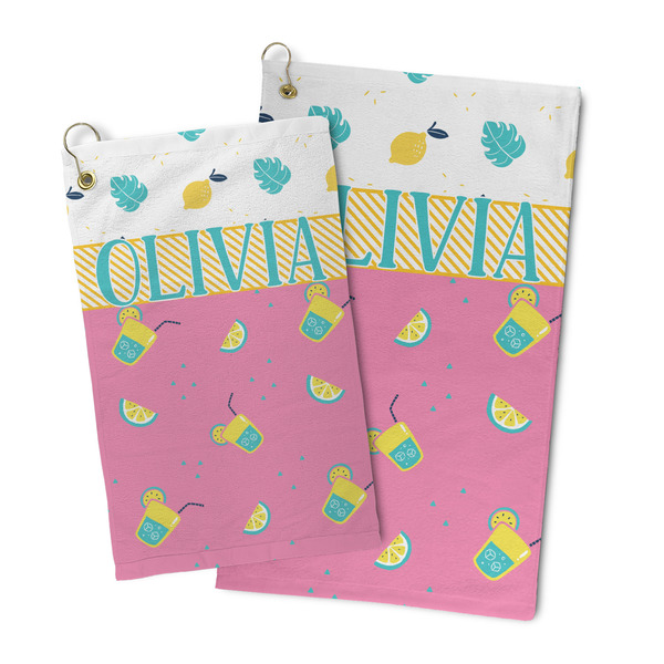Summer Lemonade Microfiber Golf Towel - PARENT/MAIN