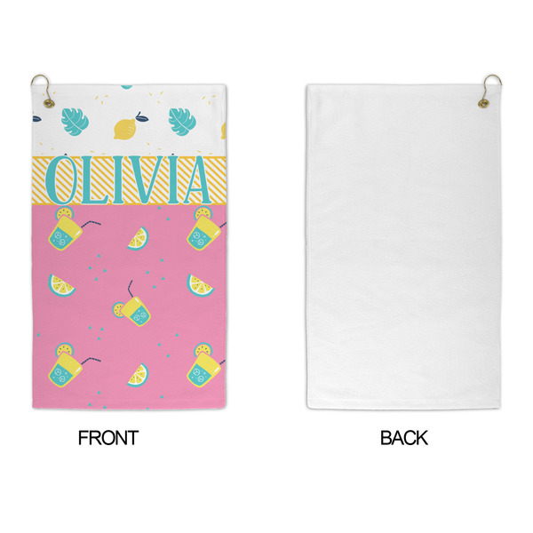 Summer Lemonade Microfiber Golf Towels - APPROVAL
