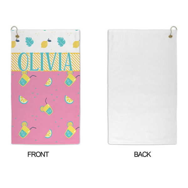 Summer Lemonade Microfiber Golf Towels - APPROVAL