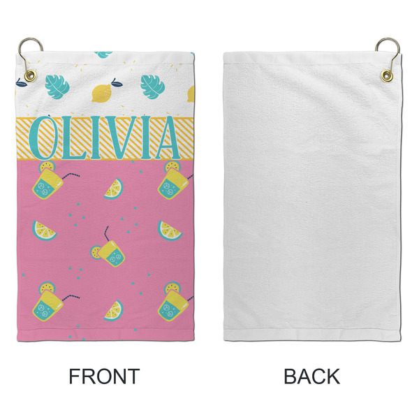 Summer Lemonade Microfiber Golf Towels - Small - APPROVAL