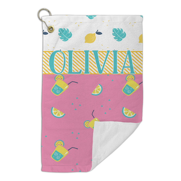 Summer Lemonade Microfiber Golf Towels Small - FRONT FOLDED