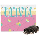 Summer Lemonade Dog Blanket - Regular (Personalized)