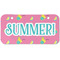 Summer Lemonade Mini/Bicycle License Plate (2 Holes) (Personalized)