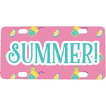 Summer Lemonade Mini / Bicycle License Plate (4 Holes) (Personalized)