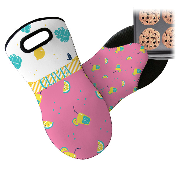 Summer Lemonade Neoprene Oven Mitt