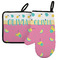 Summer Lemonade Left Oven Mitt & Pot Holder Set w/ Name or Text