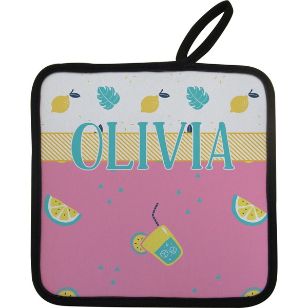 Custom Summer Lemonade Pot Holder w/ Name or Text