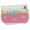 Summer Lemonade Burp Cloth - Fleece w/ Name or Text