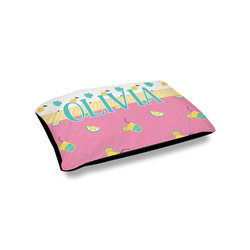 Summer Lemonade Outdoor Dog Bed - Small (Personalized)