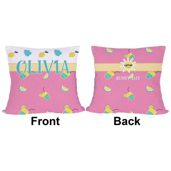 Summer Lemonade Outdoor Pillow - 18x18