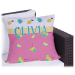Summer Lemonade Outdoor Pillow - 16" (Personalized)