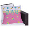 Summer Lemonade Outdoor Pillow - 18" (Personalized)