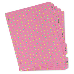 Summer Lemonade Binder Tab Divider - Set of 5 (Personalized)