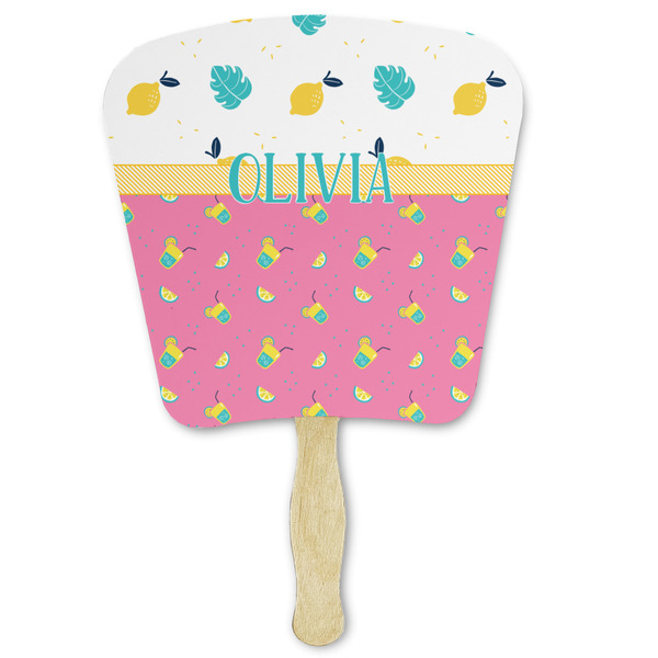Custom Summer Lemonade Paper Fan (Personalized)