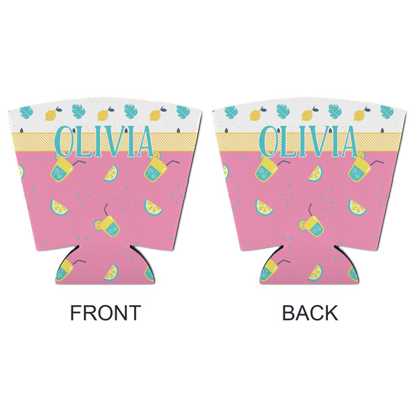 Summer Lemonade Party Cup Sleeves - with bottom - APPROVAL