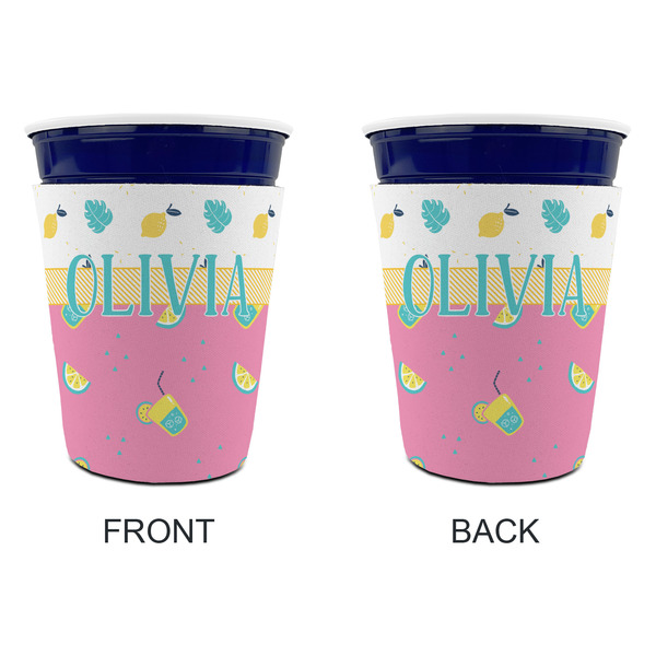 Summer Lemonade Party Cup Sleeves - without bottom - Approval