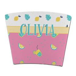 Summer Lemonade Party Cup Sleeve - without bottom (Personalized)